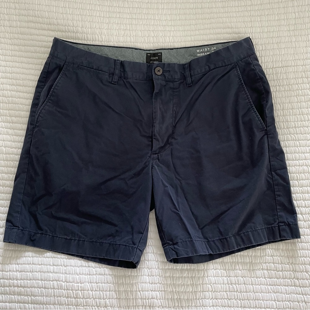 J. Crew Men’s Navy Chino Shorts